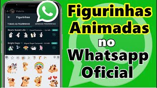 COMO TER FIGURINHAS QUE SE MEXEM  COMO ADICIONAR FIGURINHAS ANIMADAS NO WHATSAPP 2020  novo [upl. by Bee]