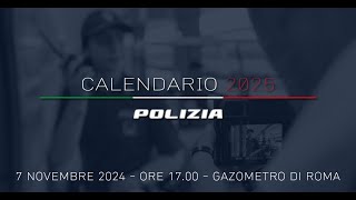 calendarioPolizia 2025  Levento di presentazione [upl. by Adine]