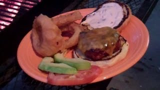 Tasty BBQ Burger Recipe  How to make a easy but tasty burger [upl. by Viridis]