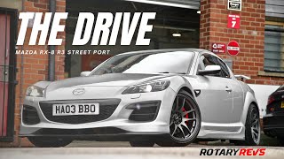 Mazda RX8 R3 Street Port Drive  Rotary Revs [upl. by Annez]