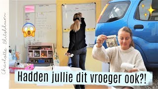 Oude dozen met spullen van de PABO middelbare school amp basisschool uitzoeken WEEKVLOG 101 [upl. by Katharina]