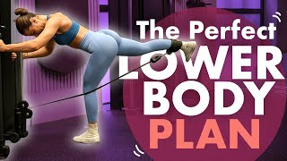 HOW TO CREATE THE PERFECT LOWER BODY PLAN  Krissy Cela [upl. by Animor]