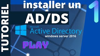 INSTALLER LE RÔLE ADDS [upl. by Atinreb]