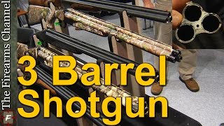 3 Barrel Shotgun from Chiappa Firearms at Show Show 2015 [upl. by Miza]