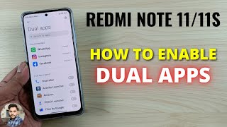 Redmi Note 1111S  How To Use Dual Apps [upl. by Grayson]