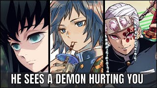 He sees a demon fighting you  Demon slayer x listener asmr [upl. by Nylzaj782]