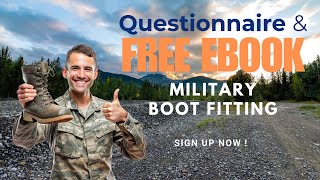 ENStop Military Boot Pain Join Boot Fitting Study Free eBook 🎖️ [upl. by Lanuk]