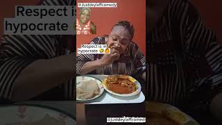 RESPECT IS IN HYPOCRATE 🤣🙆💯comedyfilms trendingshorts funny [upl. by Odlanier]