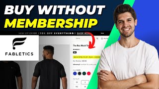 How To Buy On Fabletics Without Membership Easy Guide [upl. by Asiralc]