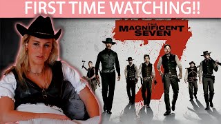 THE MAGNIFICENT SEVEN 2016  FIRST TIME WATCHING  MOVIE REACTION [upl. by Habas]