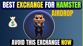 Best Exchange For Hamster Kombat Airdrop  How to ClaimDeposit Hamster Token [upl. by Akimas831]