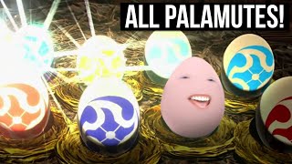 12 PALAMUTE EGGS Every Elemental Palamute In Monster Hunter Stories 2 [upl. by Marketa138]