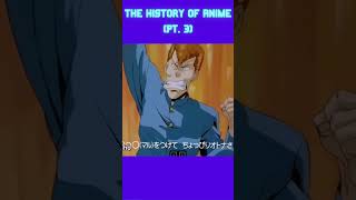 THE EVOLUTION OF ANIME SERIES  PART 3 19602020 shorts anime sailormoon [upl. by Assirec491]