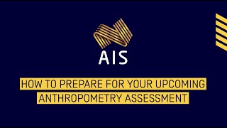 How to prepare for your upcoming Anthropometry assessment [upl. by Bunns]