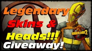 Borderlands 2 All Vermivorous Heads Legendary Skins Conference Call amp The Bee Duplication 1080p [upl. by Noseaj]