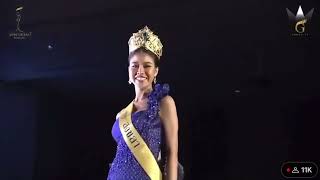 Miss Grand Songkhla FALLS during Miss Grand Thailand 2022 Preliminary Competition [upl. by Yoshio]