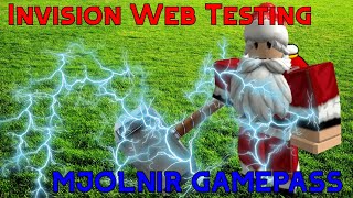 ROBLOX  Invision Web Testing  MJOLNIR Showcase [upl. by Dugan]