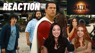 Shazam Fury of the Gods Official Trailer Reaction [upl. by Anilave755]