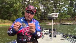 How Denny Brauer Modifies his Bass Fishing Jig [upl. by Nyliac]