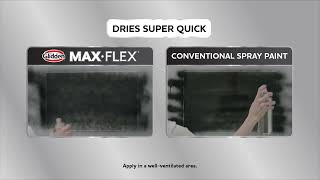 Glidden MaxFlex Spray Paint – Glidden MaxFlex vs Conventional Spray Paint [upl. by Reggis]