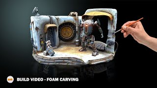 Foam Carved Diorama Build [upl. by Adnalra]