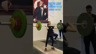 Derya ZAR Koparma 40 KgSilkme 48 Kg 2024 [upl. by Aiselad908]