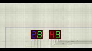 CHRONOMETRE bascule JK amp port and Compteur [upl. by Marala533]