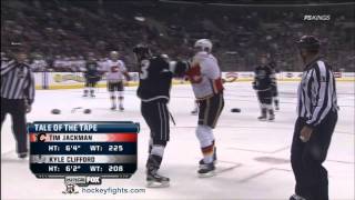 Tim Jackman vs Kyle Clifford Jan 19 2012 [upl. by Rutherfurd]