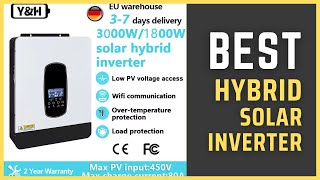 YampH Mppt Solar Inverter 3200VA 2200VA 24V Solar Hybrid Inverter Review in 2025 [upl. by Maples58]