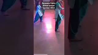 Narayana Public School annual function dance 2024 Gondadance [upl. by Erapsag]