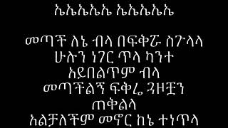 abinet agonafir metach lene bela Lyrics [upl. by Skell]