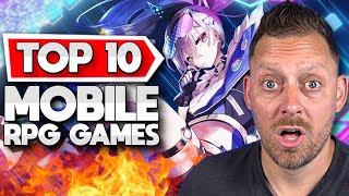 Top 10 Best NEW Mobile RPG Games Android and iOS  ECHO Reacts [upl. by Noimad880]