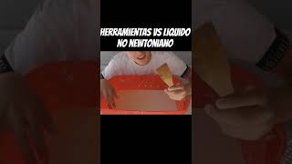 Herramientas vs liquido no newtoniano [upl. by Aiciram264]