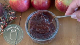 Thick apple butter with skins on [upl. by Gavrah]