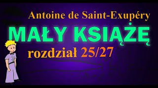 MAŁY KSIĄŻĘ  Audiobook 2527  lektura  Antoine de SaintExupéry  Studnia i kołowrót [upl. by Mountford]