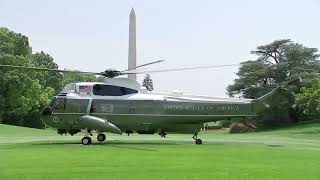 WOW The BEST Marine One Landing You May Ever See [upl. by Ardnosal207]