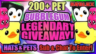 🎀 Bubblegum Simulator PET GIVEAWAY 😱 TOY LAND Update 13🎀 Roblox Live Event Stream [upl. by Carrick651]