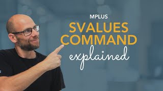 Mplus SVALUES Command Explained [upl. by Stillmann484]