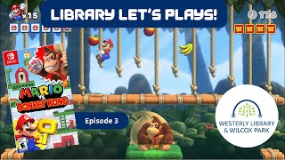 Library Lets Plays Mario vs Donkey Kong Part 3 [upl. by Arhas]