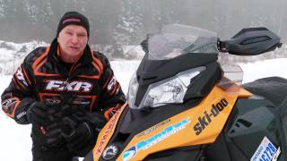 TEST RIDE 2013 SkiDoo MXZX 600 ETEC [upl. by Danice]