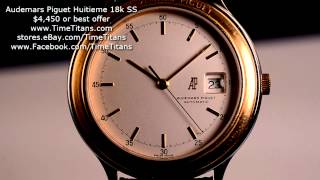 Audemars Piguet Huitieme 14593SA Rare Automatic AP 21232124 [upl. by Benjy248]