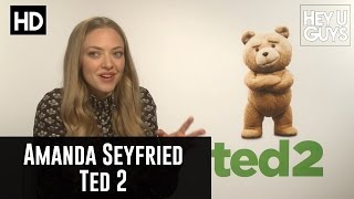 Amanda Seyfried Interview  Ted 2 [upl. by Adelice]