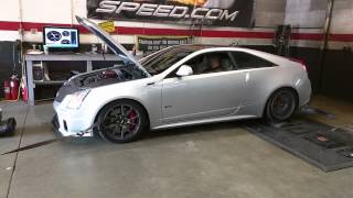 2011 Cadillac CTSV E85 638rwhpon the dyno [upl. by Zorina]