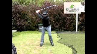 Aaron Baddeley Golf Swing 2012 FO [upl. by Pavkovic166]