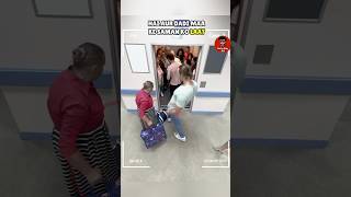 Man Intentionally Kicked Old Woman Bag In Lift [upl. by Lewin]