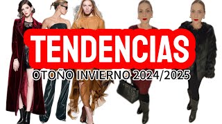 TENDENCIAS PARA SEÑORAS OTOÑO INVIERNO ￼20242025 [upl. by Bundy]