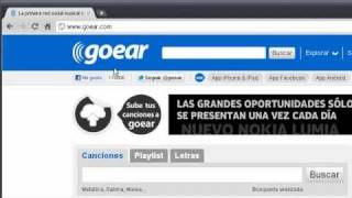 Goearcom  Escucha música sin restricciones [upl. by Margret]