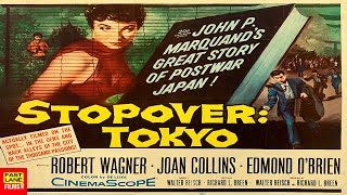 Stopover Tokyo 1957  CRIME MYSTERY  FULL MOVIE  Robert Wagner Joan Collins Edmond OBrien [upl. by Leilamag581]