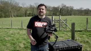 Steadicam Merlin 2  Balancing the Canon XF 105 [upl. by Anaderol110]