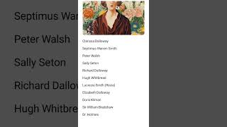 Mrs Dalloway by Virginia woolf ugcnet exam [upl. by Togram]